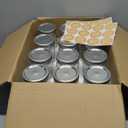 Wide Mouth Mason Jars 32 oz with Airtight Lids and Bands, 12 Pack Quart Canning Jars, Clear Glass Mason Jars for Canning, Pickling, Preserving, Meal Prep, DIY Projects