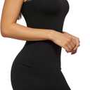 MANGOPOP Women's Lace Mini Dress Sexy Backless Cami Bodycon Dresses Adjustable Spaghetti Strap Summer Going Out Trendy 2025 (Black)