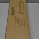 Yieach 4 Pack 15" Acrylic Shelves for Wall,Bathroom, Bedroom - with Adhesive - No Drilling Clear Floating Shelves for Funko Pop,Lego, Action Figures, Nail Polish, Perfume Shelf and Wall Storage & Display