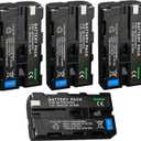 Kastar NP-F580 Battery 7.4V 3500mAh Replacement for Blackmagic Design NP-F570 Battery, Blackmagic Design Pocket Cinema Camera 6K Pro, Blackmagic Design Pocket Cinema Camera 6K G2 (4-Pack)
