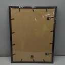 18x24 Frame Set of 3, Dark Brown Wood Grain 18x24 Poster Frame for Gallery Wall Mounting (3 Pack,Walnut)