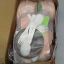 CUTE STONE 51-Piece Mini Play Kitchen Accessories for Kids, Pretend Cooking Playset with Pots, Pans, Utensils, Cutting Fun Fruits & Veggies, Learning Gift for Toddlers, Girls & Boys (Purple)