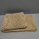 Muddy Mat® | Super Absorbent Door Mat Indoor, Microfiber Quick Dry Chenille Entryway Rug, Non-Slip Front Door Mat, Indoor Mats for Entryway, Machine Washable Pet Rug, Beige 28"x18"