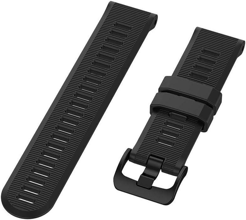 Watchband Compatible with Garmin Forerunner 945 and 935 Replacement Band (Regular, 30# Black)