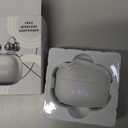 PAXA Clip On Earbuds, Clipbuds7 Open Ear Earbuds Wireless Bluetooth 5.4 with LED Display, Auto L-R Ear Recognition and Touch Control, Ultra-Light 4.5g Fit Comfort for Sports Fitness Daily Use, Silver