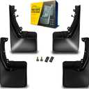 Mud Flaps Fit for 2009-2010 Do-dge Ram 1500/2500/3500, 11-18 Ram 1500/2500/3500, Fit with Single Rear Wheels, Not fit Vehicle with Fender Flares, Four Seasons Universal Protection, Front/Rear