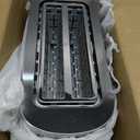 Elite Gourmet 4-Slice Long Slot Toaster, 1.5" Wide & 5.1" Deep Slots