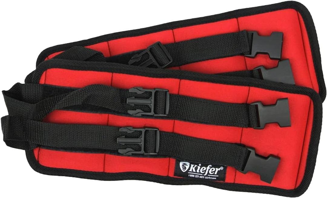 Kiefer Kiefer Ankle/Wrist Weights (1 pair / 2.5 pounds each, Red)