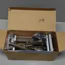 French Fry CutterProfessional Stainless Steel Potato Cutter Press Fries with 1/2-Inch and 3/8-Inch Blade Great for Potatoes