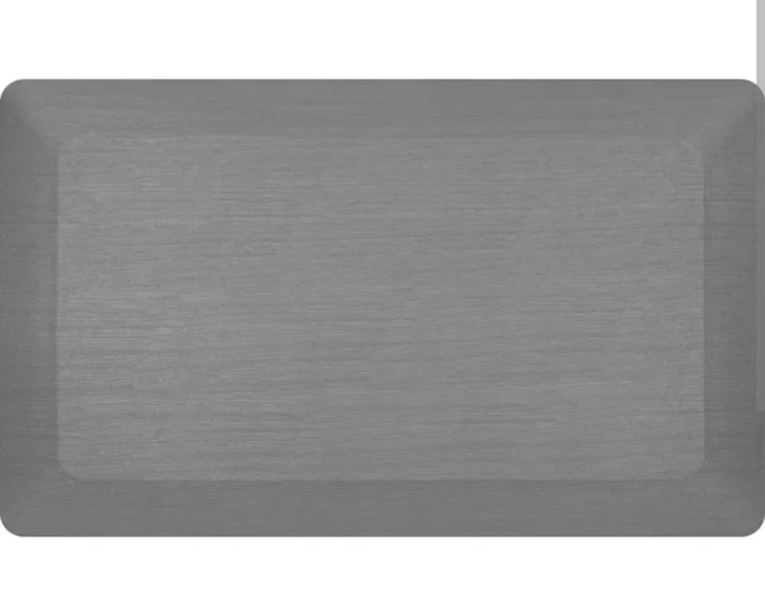 Comfort Zone Gray 20 in. x 32 in. Non-Slip Indoor Commercial Door Mat