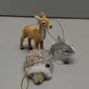 3 Pieces of Stuffed Decoration Woodland Ornaments Hanging Christmas Ornament Decoration