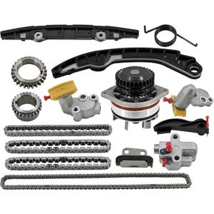 130286KA0A VQ35DD Engine Timing Chain Kit with Water Pump Compatible with Nissan Pathfinder 3.5L V6 2017-2024 Fit for Infiniti QX60 3.5L V6 2017-2024 Replaces# 130286KA1B 150416KA0A