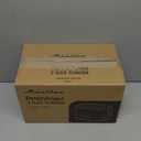 Mueller Retro Toaster 2 Slice with 7 Browning Levels and 3 Functions: Reheat, Defrost & Cancel, Stainless Steel Features, Removable Crumb Tray, Under Base Cord Storage, Black