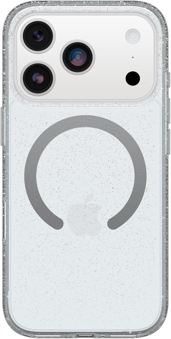 OtterBox iPhone 17 Pro Symmetry Series Clear Case - Stardust - Ultra-Thin, Sleek Silicone iPhone Case
