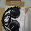 Sony ZX Series Wired On-Ear Headphones with Mic, Black MDR-ZX110AP