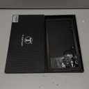 Real Carbon Fiber License Plate Frame, High Gloss Finish License Plate Holder with Mounting Tools, Car License Plate Cover Fit for US, Canada Vehicles(Wide Edge 1 Pack)