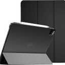 ProCase for iPad Pro 11 Inch Case 2022/2021/2020/2018(4th/3rd/2nd/1st Generation), iPad Pro 11" Slim Stand Hard Back Cover Shell Smart Folio Compatible with Penci/Support Auto Wake/Sleep -Shadowblack