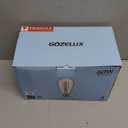 LED Edison Bulbs 6W, Equivalent 60W, High Brightness Daylight White 5000K, 750 Lumens, ST58 Vintage LED Filament Bulbs with 90+ CRI, E26 Base, Dimmable, Clear Glass, Pack of 8