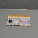 Citymore for Air Tags-4 Pack Apple Kids Hidden Case, for Apple Air Tag,Silicone Airtag Holder with Safety Pins Tracker,Anti Lost, for Kids Elderly, Luggage, Clothing(Black White Pink Purple)