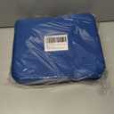 Speed Cube Storage Case Compatible with Rubik's Cube for GAN Magic Puzzle Cubes, Carrying Bag Holder with Mesh Pocke for Brain Teaser Fidget Toy/Cube Stand/Tutorial (Box Only) - Blue