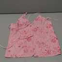 EMILYLE Y2K Women Cute Sparkle Backless Sequin Cami Top Mermaid Top V Neck Open Back Criss Cross Straps Summer Crop Tops, X-Small, Pink