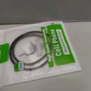 USB 3.0 Male to Male Cable, USB A to USB A High Speed Data Cord Compatible with Hard Disk Drive/Laptop Cooler/Set-top Box/DVD Player/TV/Camera and More (2 FT, Black)