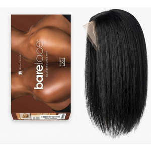 Sensationnel Bare Lace 13X6 Wigs - Unit 3 Lacefrontal Glueless Synthetic 180 Degree Preplucked Hairline (1 JETBLACK)