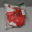 Extra Large Christmas Santa Motorcycle Helmet Cover Light Up Hat Decoration 30 x 15.8 in for Men Women Fun Rides Gifts