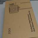 JDO High Pressure Shower Head, 7 Spray Modes Rain Shower Heads with Handheld Spray Combo,Dual Showerhead with 10 Inch Rainfall Spray, Detachable Hand Held Shower, Stainless Steel Hose, Power Wash (Matte Black)