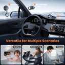 Vacuum Magnetic Car Phone Holder for MagSafe,360Adjustable Car Phone Mount,Phone Holders for Your Car/Gym/Mirror,for iPhone 17 16 15 14 13 12 Series