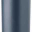 Stainless Steel Triple Layer Insulated Travel Tumbler with Spill Resistant Lid and Straw, BPA Free, 24 oz, Black/Grey (Foggy Tide)