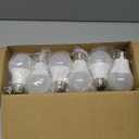 Energetic 24-Pack A19 LED Light Bulb, 60 Watt Equivalent, Daylight 5000K, E26 Medium Base, Non-Dimmable LED Light Bulb, ETL Listed