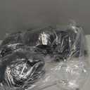 RECUTMS Fall Maple Leaf Garland Hanging Black Fall Leaves Vine Artificial Autumn Garland Halloween Thanksgiving Decor for Home (Black)