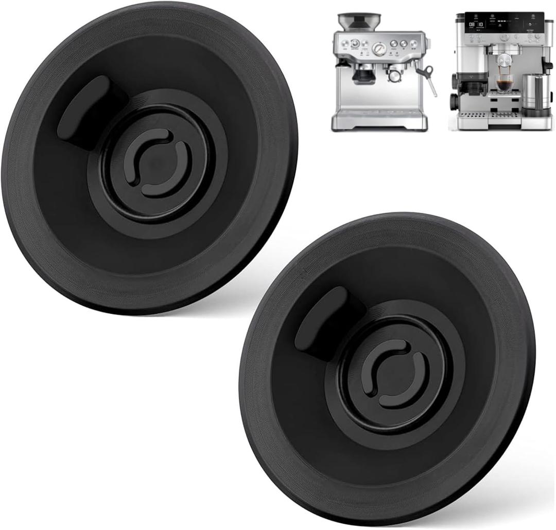 Espresso Cleaning Disc for Ninja Luxe Cafe Accessories Breville Espresso Machine Accessories, Silicone Espresso Backflush Disc Cleaning Tablets Compatible with Breville Accessories, 2 Pack 54mm