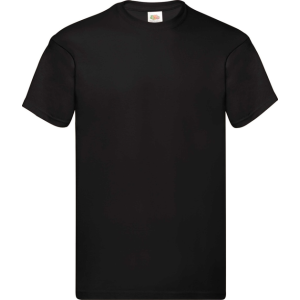Fruit Of The Loom Men's T-shir Black XL