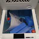 Portable Windowless Air Conditioners, 3-IN-1 Swamp Cooler, Evaporative Air Cooler, 6 Speeds & 3 Modes, 3-Gal Water Tank for Cooling, 20 FT/S Remote Control, Portable Air Cooler for Indoors