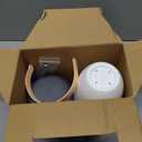 Indoor Garden Kit - Plant Pots with Drainage, Watering Can & Tools - Ideal Windowsill Planter Set - Modern Home & Kitchen Decor Gift - White