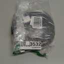 Black Rubber Weather Stripping Door Seal Strip, D Shape Door Rubber Weather Seal Strip, SelfAdhesive Weatherstripping Soundproofing Doors Sealing Strip for Windows (50 feet, Black)