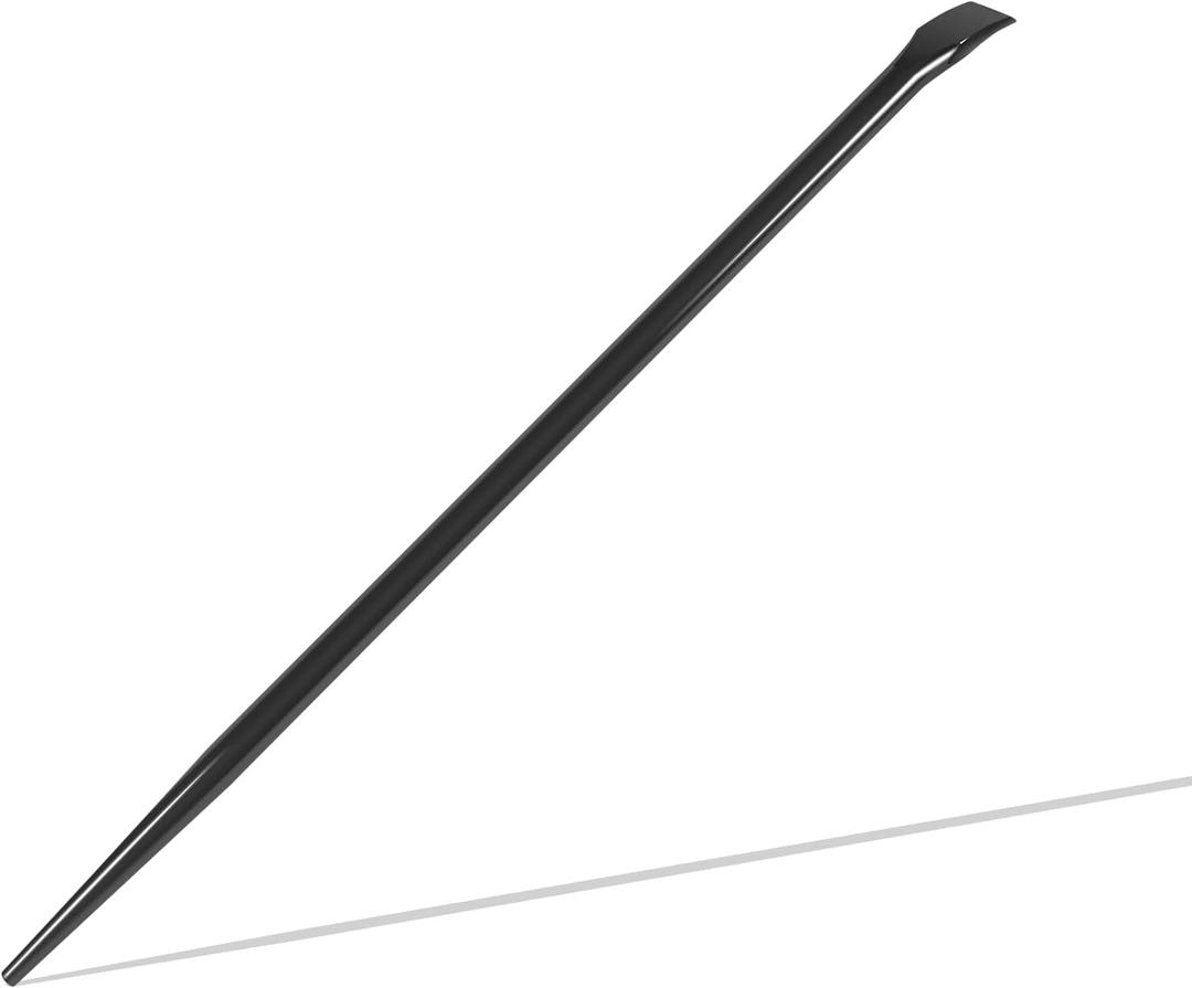 Round 7/8-Inch x 30 Connecting Bar 15-Degree Angled Chisel Sleever Bar for Aligning, Prying and Chiseling,Pointed on One End Replacement for 3248