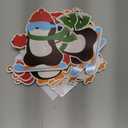 Blosssound 32 Sets Christmas Craft Kits Christmas Penguin Crafts Sticker DIY Xmas Ornament Make Your Own Xmas Craft Projects for Winter Holiday School Classroom DIY Project Activities Decor(Penguin)