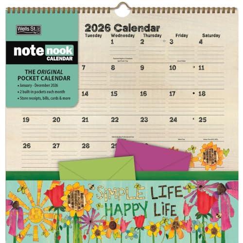 WSBL Peace Of Life 2026 Note Nook Calendar