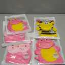 TOVINANNA Kids Bath Mitts, 5 Pcs Cute Animal Washcloths Gloves, Bath Sponge Body Washcloth Mitt for Boys Girls Children Hand Bathing Shower