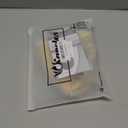 Kaneles Mens White Wigs Short Soft Layered Natural Synthetic Hair for Male Daily Full Wig(White)