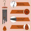 Gifts for Mom, Birthday Gifts for Mom from Daughter Son, Mother Gift for Birthday, Mothers Day, Thanksgiving, Christmas, Valentines Day, 32 Inch Wind Chimes Gift for Home Decor