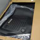 OEDRO Floor Mats Fit for 2018-2025 2026 Jeep Wrangler JL Unlimited 4-Door W/O Subwoofer (Not Fit for JK & 4XE), Custom Fit TPE All Weather Car Mats Full Set, 1st and 2nd Row & Cargo Liner, Black