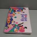 2 x HOUSE OF PARTY Halloween Balloon Garland Kit 80 Pcs - 5/10/12/18 Inch Orange and Black White Balloon Arch with 1 Pumpkin Foil Balloon, PVC Bats & Spider Web For Halloween Party Decorations