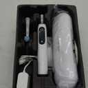 Oral-B iO Series 9 Electric Toothbrush with 3 Replacement Brush Heads, White Alabaster