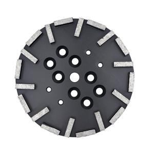 Hard Bond 20 Pcs Bar Segments 10 Inch Diamond Grinding Disc for 10 Inch Edco Concrete Grinder