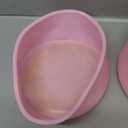 UXCELL 2-Piece Round Silicone Cake Molds, 6-Inch Nonstick & Quick Release for Layer, Smash & Cheese Cakes - Pink