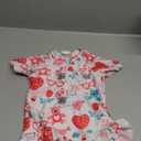 AIWUHE Toddler Girls One Piece Swimsuit Ruffle Rash Guard Zipper Bathing Suit Short Sleeve Swimwear with Hat UPF 50+ (2-3T, White Bear)